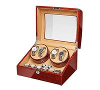 Automatic Watch Winder Solid Wood Automatic Watch Winder Box Piano Finish Extremely Silent Motor for Man Women Watches Watches Display