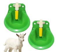 Automatic Waterer Bowl - Sheep Goat Horse Feeder, 600ml Large Capacity Dispenser with Valve, Drinking Fountain | Suitable for Livestock Farm Barn Stable Pasture Hydration Feeding Equipment Animal
