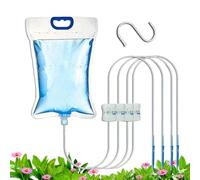 Automatic Watering System | Drip Irrigation Bag For Garden - Houseplant Irrigation Bag With 4 Outlets,Automatic Irrrigation For Vacation Office Apartment Garden Nursery Growers Terrace Young Trees
