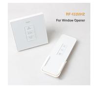 Automatic Window Opener Motor Drive 400MM Chain Actuators Remote Control Switch Optional Accessories,Resistenza a tutte le intemperie(RC Switch)