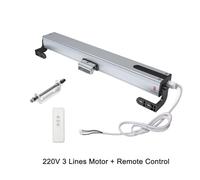 Automatic Window Opener Motor Drive 400MM Chain Actuators Remote Control Switch Optional Accessories,Resistenza a tutte le intemperie(3 lines Remote)