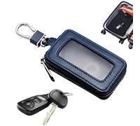 automatica - Copertura in pelle con cerniera, copertura protettiva per tasti intelligenti, robusti e durevoli per tasti di auto a telecomando | Elegante portachiavi per la vita di tutti i gio