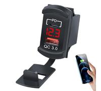 automatici del caricatore 'automobile del caricatore | Doppia porta per SUV RV auto convertibile viaggio camper automobilistico moto ATV