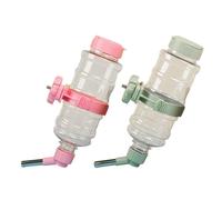 Automatico Animali Acqua Mangiatoia da Appendere Abbeveratoio Ciotola x Criceti