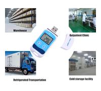 Automatico Digital Temperature Monitor LoggerTool per deperibile Buona Stoccaggio Normativa Conformità Trasporto Conformità Alimenti Registratore di temperatura di stoccaggio
