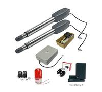Automatico Dual Arms Elettrico Porta Battente Apri del Cancello Operatore Motore Attuatore Più Vicino Battente Apri del Cancello + di Controllo Wifi for Vialetto,Modalità di potenza flessibili(Kit 9)