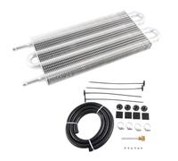 Automatico Per Trasmissione Automatica Per Auto Para Radiatore Universale In Alluminio A 4 File 6 File 8 File Oil Cooler Engine Radiator(4 Row Silver)