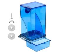 Automatico per Uccelli - Mangiatoia per Uccelli Acrilico 7,28x3,35x2,95 Pollici | Di Grande Capacità Resistente alle Intemperie Giardino, Patio e Patio | Centrale Elettrica