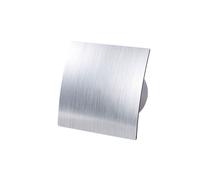 Automatico Ventilatore Scarico Movimento Silenzioso Escudo Argento 125mm Ventola