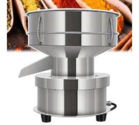 Automatico Vibrante Setaccio Macchina per setacciatura elettrica, agitatore automatico, setacciatura per polveri, da laboratorio in acciaio inossidabile 304, 1350 N/MIN, 2 reti, 1 coperchio,