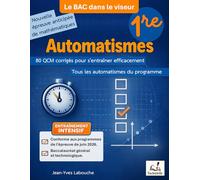 Automatismes Maths 1re - 80 QCM corrigés pour préparer la nouvelle épreuve anticipée de mathématiques: Bac général et technologique - Juin 2026