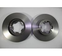 AUTOMEGA 2x Disco Freni Anteriore Ventilato per Ford Transit Custom Scatola