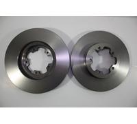 AUTOMEGA 2x Disco Freni Anteriore Ventilato per Ford Transit Custom Furgonato