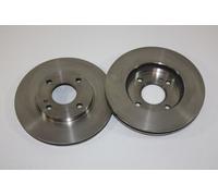 AUTOMEGA 2X Disco Freno Anteriore Ventilato Per Ford Fiesta VI