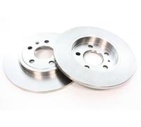 AUTOMEGA 2x Disco Freno Posteriore Pieno per Audi A4 Exeo Pezzi 8EC B7 8ED 8H7