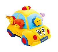 Automobile ad Incastro 5517 Small Foot, Un Simpatico e Divertente passatempo per Il Neonato, Realizzato in Morbido Tessuto di Peluche e con Tanti Elementi da incastrare.