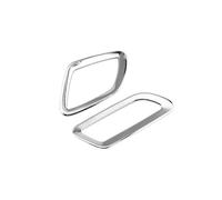 Automobile Auto Cruscotto Aria Condizionata Vent Uscita Decorazione Cornice Di Copertura Per Jeep Per Renegade 2016 2017 2018 2019 2020 2021 2022 JUNOOS(Chrome)