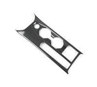 Automobile Copertura Della Custodia Portabicchieri Dell'acqua Per La Console Centrale Dell'auto Per VW Per Polo 2019 2020 JUNOOS(Carbon Fiber Texture)