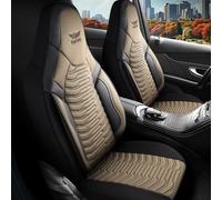 Automobile Coprisedili Adatto A per Morelo Palace Roulotte Caravan Beige Nero