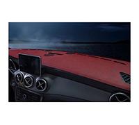 Automobile Dash Zerbino Cruscotto Pad Tappeto Per Per Panamera 2010-2016 Per Turbo GTS S Anti-Uv Anti-slip Car Dashboard Tappeti Cruscotto Tappetino(Leather red,No Compass)