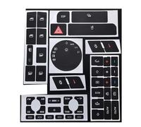 Automobile Decals Compatibile Con A4 B6 B72 000 2001-2008 Kit Riparazione Pulsante Dell'interruttore Alzacristalli Elettrico Pannello Cruscotto Pulsante(Set type B)