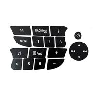 Automobile Decals Compatibile Con Twingo Per Clio Per Megane 2009 2010 2011 Adesivi Per Pulsanti Audio Per Auto Adesivi Per La Riparazione Dei Pulsanti Accessori