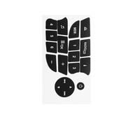 Automobile Decals Compatibile Con Twingo Per Clio Per Megane 2009, 2010 E 2011, Adesivi Per La Riparazione Dei Pulsanti Dell'auto Adesivi Per La Sostituzione Pulsanti Audio Della Radio CD