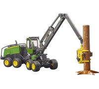 Bruder Harvester John Deere 1270G con 1 Tronco - 1 pz.