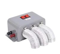 Automobile Heater Fan - Compact 12V 24V Multi-Setting Warmer, Quick Defogger Blower Unit for Clear Glass and Cabin Climate | Suitable for Truck RV Garage Indoor Offices Desk Tent Camping Space En