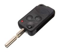 Automobile Locksmith - Guscio per chiave telecomando a 2 pulsanti con lama pieghevole per Land Rover Range Rover P38
