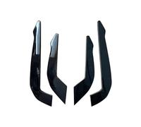 Automobile Per F&ord Per Focus St/ST&Line MK4 2018-2021 Paraurti Auto Lip Fin Splitter Spoiler Canard Ala Paraurti Anteriore Lama Laterale Rivestimento Parafango Accessori(Nero brillante)