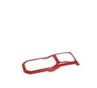 Automobile Per Jeep Per Wrangler JL 2018-2023 Per Auto Copertura Per Pannello Cambio Copertura Decorativa Per Portabicchieri Anteriore JUNOOS(Red Carbon Fiber)