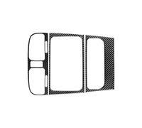 Automobile Per VW Per Golf 6 MK6 GTI 2008-2012 Adesivo Decorativo In Fibra Di Carbonio Per Pannello CD Con Presa D'aria Centrale JUNOOS