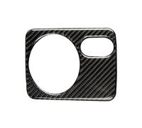 Automobile Per VW Per Golf 6 Per R MK6 Per S&cirocco 2009-2016 Adesivo Per Cornice Di Controllo Dell'interruttore Dei Fari In Fibra Di Carbonio JUNOOS(Left-hand Drive)