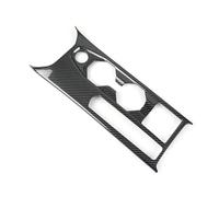 Automobile Per VW Per Polo 2019 2020 Copertura Della Custodia Del Portabicchieri Dell'acqua Per La Console Centrale Dell'auto JUNOOS(Carbon Fiber Texture)