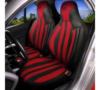 Automobile Rivestimenti Sedili Adatto A per Ford Fiesta IN Nero Rosso Pilot 10.3