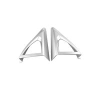 Automobile Rivestimento Copri-colonna A Triangolo Interno Per Finestrino Portiera Anteriore Auto Per Peugeot 3008 5008 GT 2017-2022 2023 JUNOOS(Argento)
