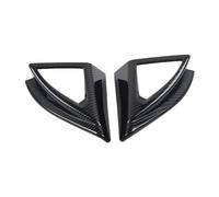 Automobile Rivestimento Copri-colonna A Triangolo Interno Per Finestrino Portiera Anteriore Auto Per Peugeot 3008 5008 GT 2017-2022 2023 JUNOOS(Carbon fiber texture)
