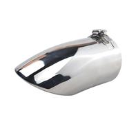 Automobile Tubo Scarico 1 Pezzo Di Copertura Silenziatore Tubo Scarico Dell'auto Con Griglia Acciaio Inossidabile Argentata Modifica Stile Per Ford Per Focus