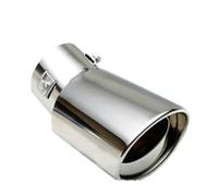 Automobile Tubo Scarico Accessori Universali Auto Marmitta Tubo Scarico Gola Posteriore Per BMW F33 F36 F82 Per M4 E38 E65 Serie F32 E66 F01 F02 4(Grigio scuro)