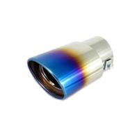 Automobile Tubo Scarico Accessori Universali Auto Marmitta Tubo Scarico Gola Posteriore Per BMW F33 F36 F82 Per M4 E38 E65 Serie F32 E66 F01 F02 4(Lavender)