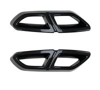 Automobile Tubo Scarico Per Passat B8 2017 2018 2019 ABS Terminale Di Scarico Marmitta Tubo Copertura Coda Accessori Auto(Guardia in fibra di carbonio)