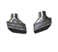 Automobile Tubo Scarico Terminale Di Scarico Per Auto Per BMW G30 G31 G32 2017+ Design F10 F11 2011-2014 Ugello Marmitta In Acciaio Inossidabile(Silver A)