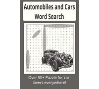 Automobiles and Cars - Word Search