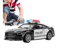 Automobili guidate da attrito per bambini piccoli | Auto modello di polizia interattiva in lega - Giocattoli auto per bambini, ragazze e dai 3 agli 8 anni