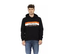 Automobili Lamborghini Black Cotton Men's Hooded Sweater - M