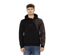 Automobili Lamborghini Black Cotton Men's Hooded Sweater - S