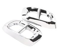 automobili terminale di scarico Per Mercedes Per Benz GLE350 GLE450 GLC GLS W167 X253 X167 2020 2 Pezzi Terminale Scarico Posteriore Auto Marmitta Terminali(TYPE A Silver)