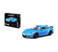 BBURAGO Model Kit Porsche 911 GT3, Kit di Montaggio Auto in Scala 1:24, Replica Dettagliata da Assemblare con 28 Pezzi, Licenza Ufficiale Porsche, Età Consigliata 14+ Anni