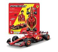 BBURAGO - Model Kit Ferrari 499P LMH - Kit di Montaggio Auto in Scala 1:24, Replica Dettagliata della Vincitrice 24H Le Mans 2023, Licenza Ufficiale Ferrari, Età Consigliata 14+ Anni